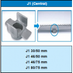Conexão J1 - SP30 - Sekapiso - Aluminio  - Fosco 